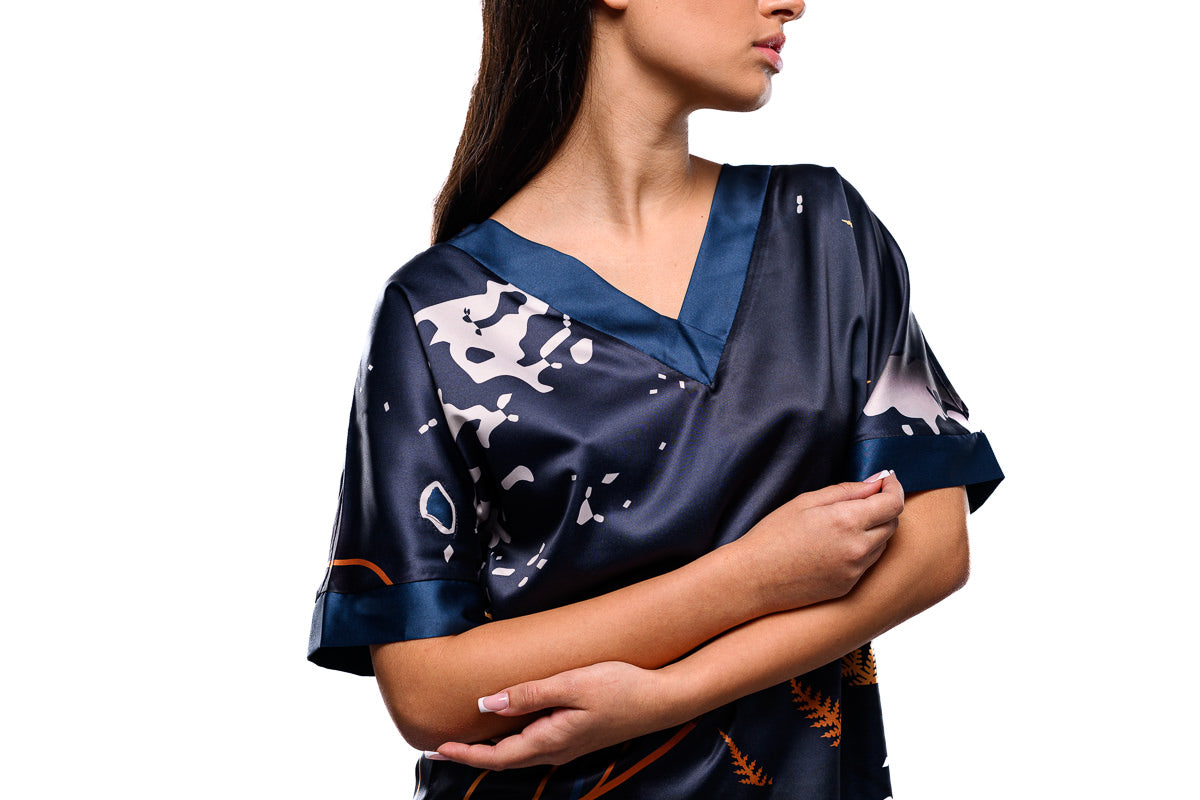 Gold Leaf Pajama Tshirt