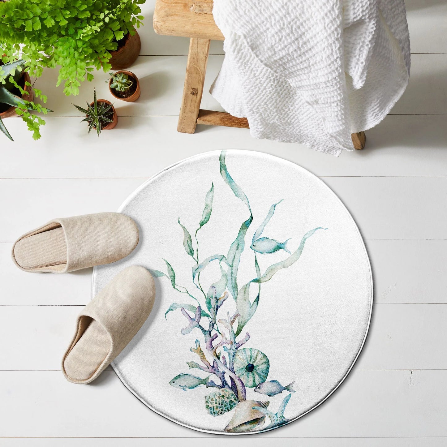 Covoraș Rotund - Under the sea