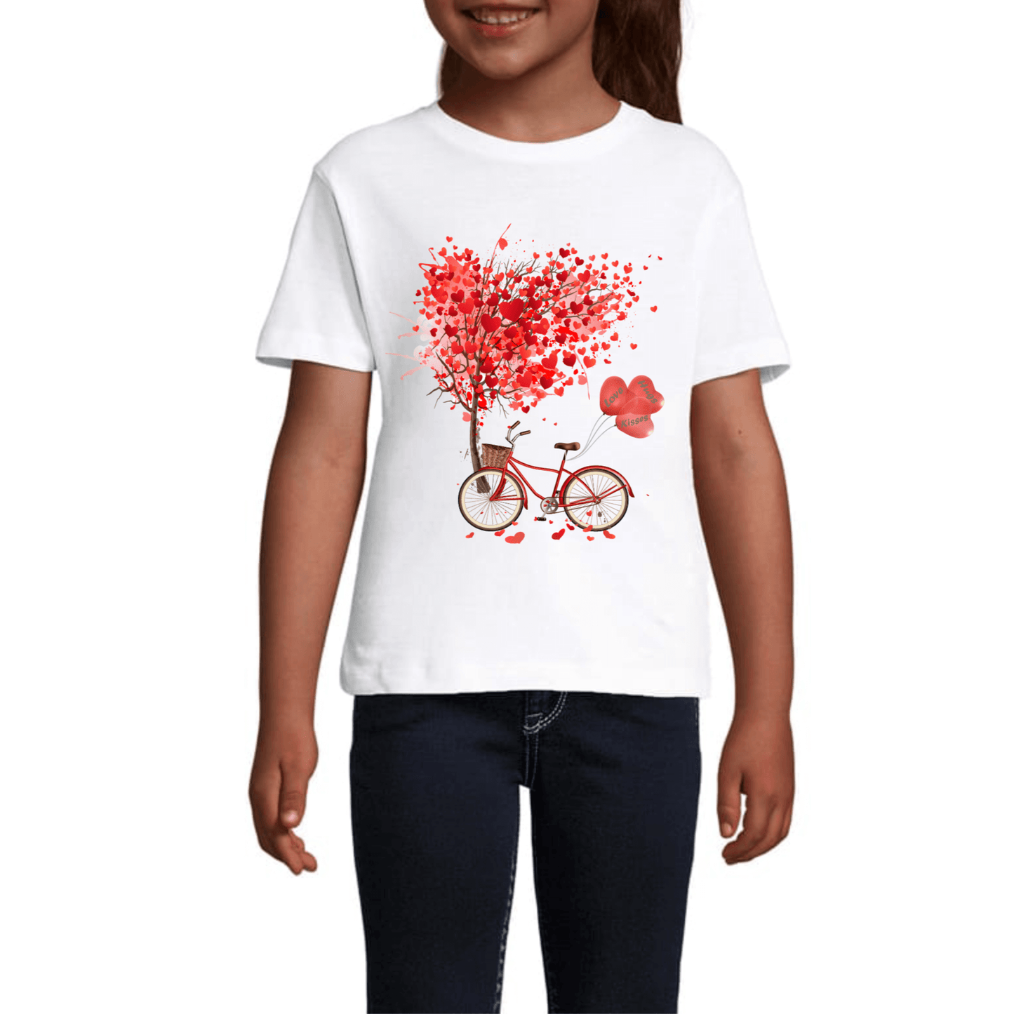 Tricou Copii Alb - Love