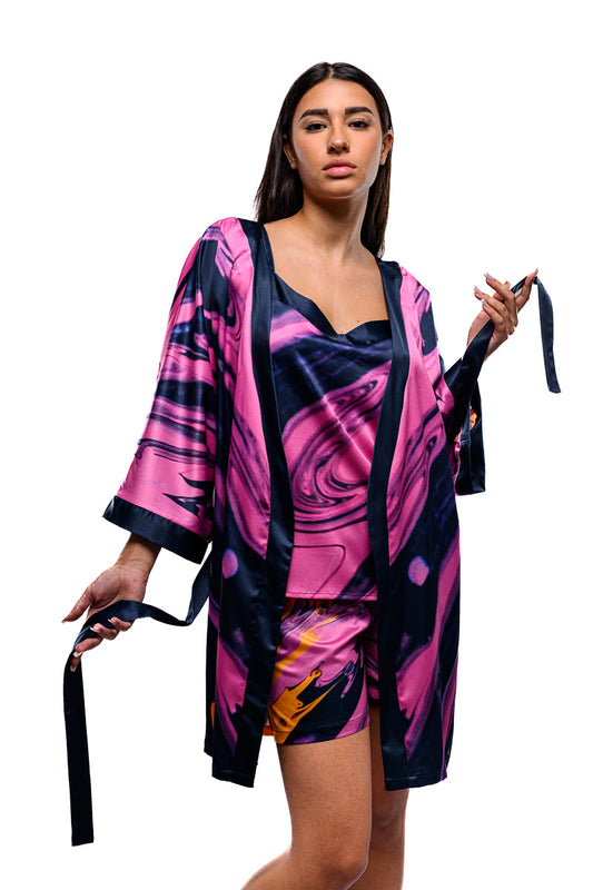 Kimono pijama Marble