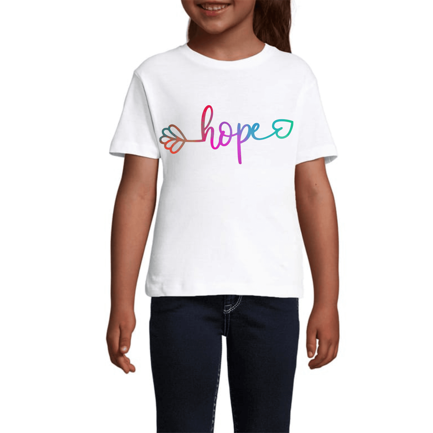 Tricou Copii Alb - Hope